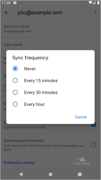 sync-cpanel-android-mobile-config.gif